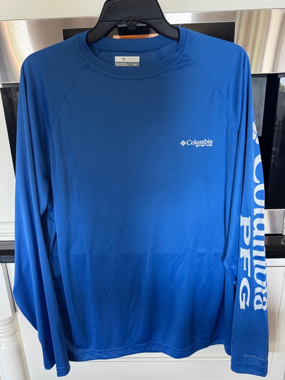 Columbia Blue Long Sleeve Performance Shirt